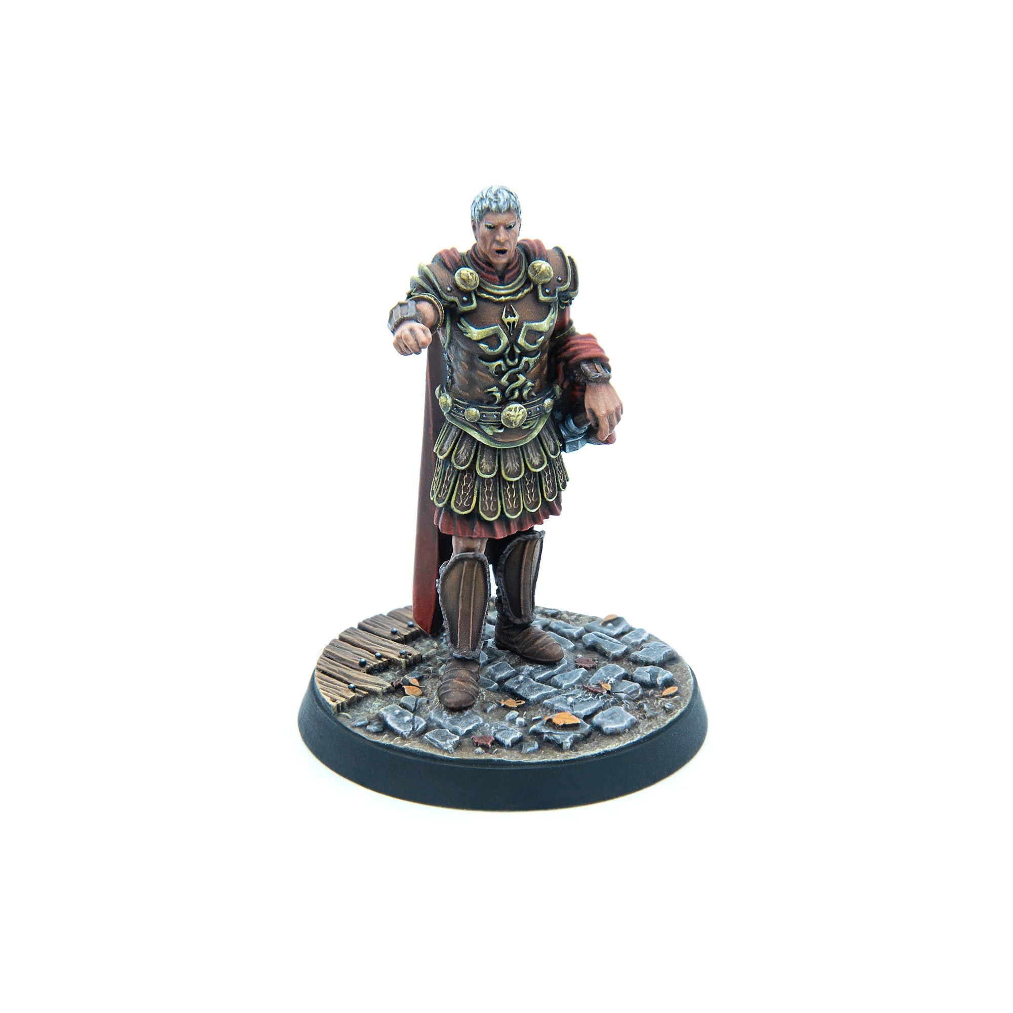 Modiphius Elder Scrolls Call to Arms Imperial Officers miniature resina