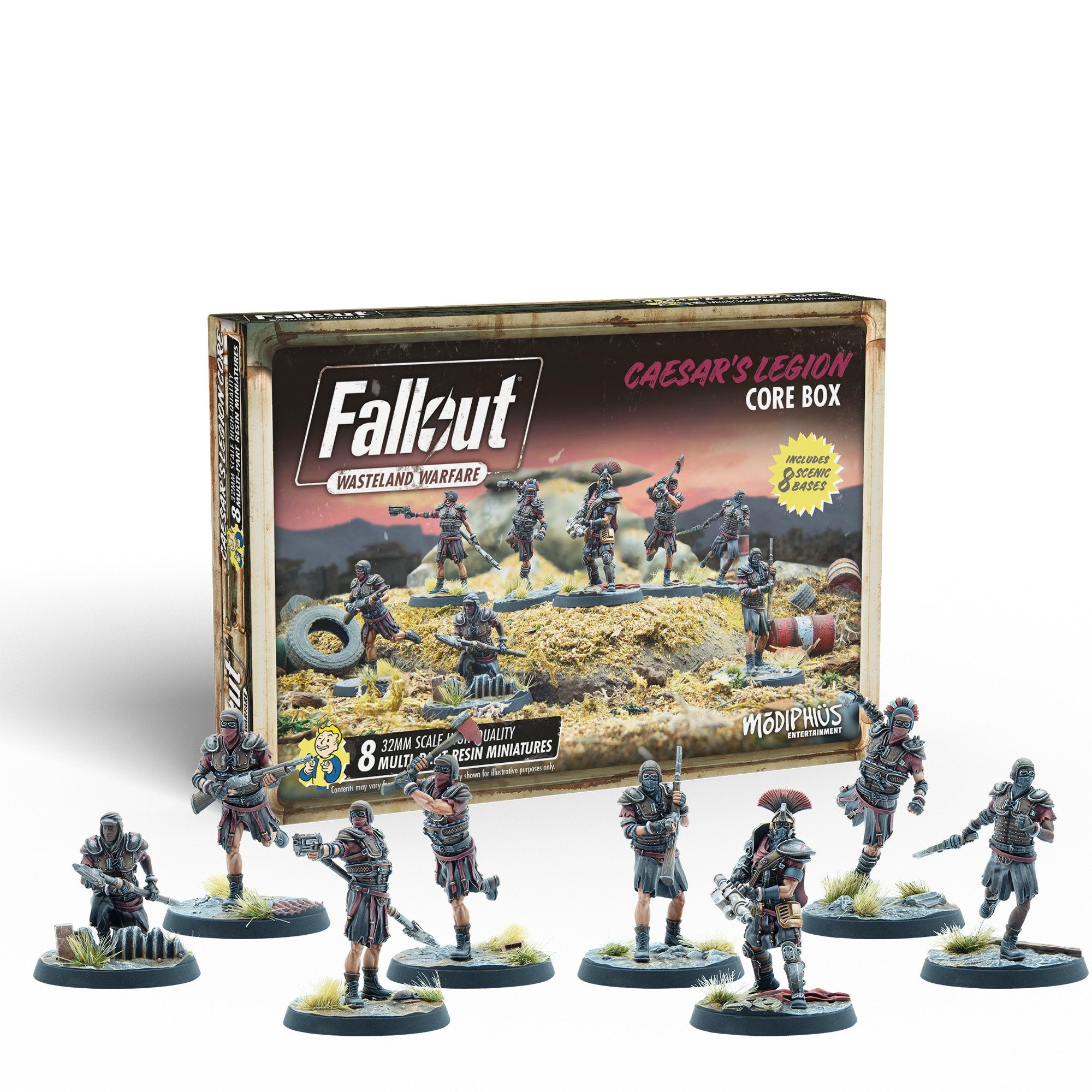 Modiphius Fallout Caesar's Legion Core Box miniature