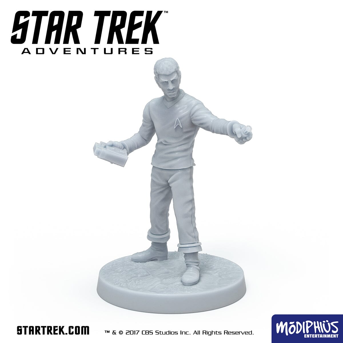 Modiphius Star Trek Adventures File STL Miniatura Vulcaniano TOS