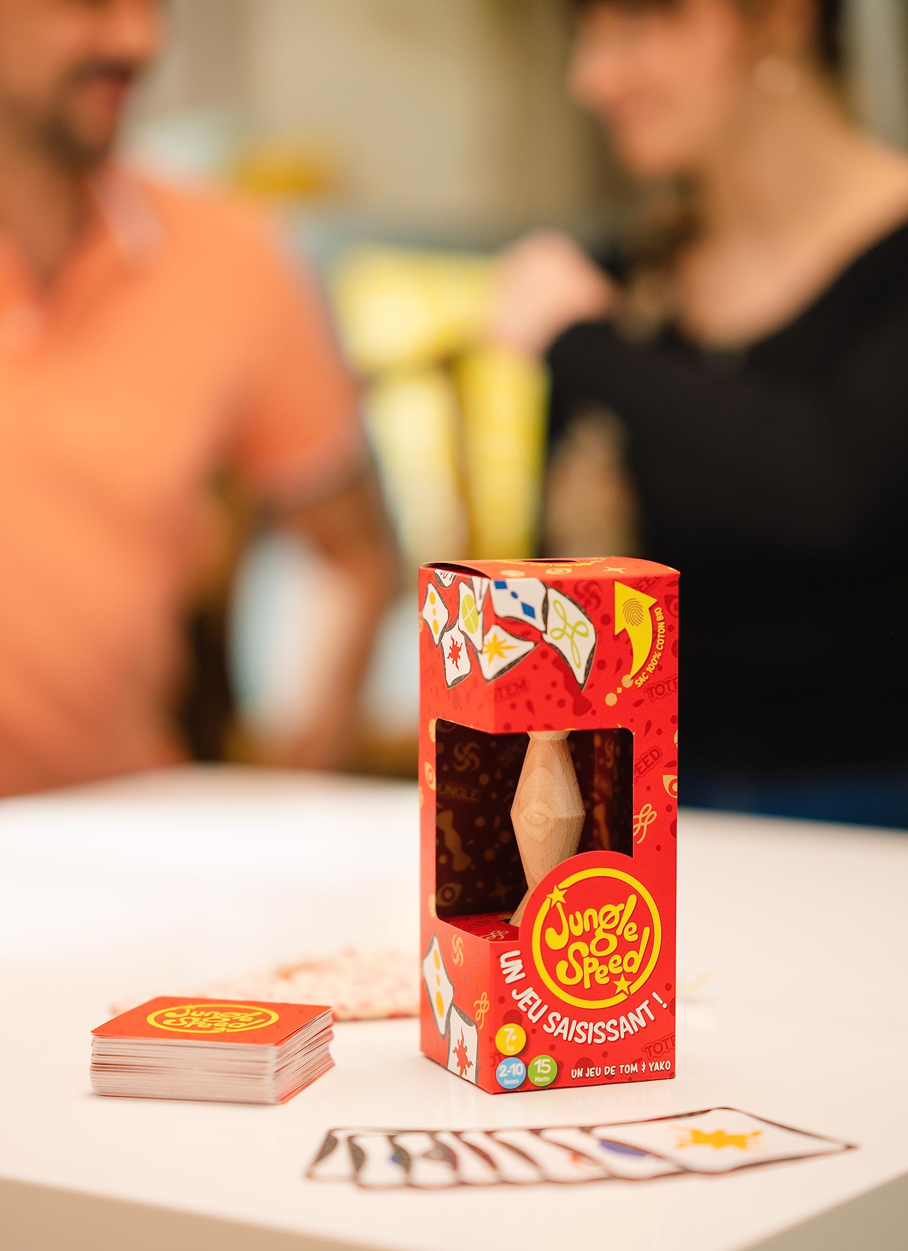 Asmodee Jungle Speed party game da tavolo con totem 2-10 giocatori