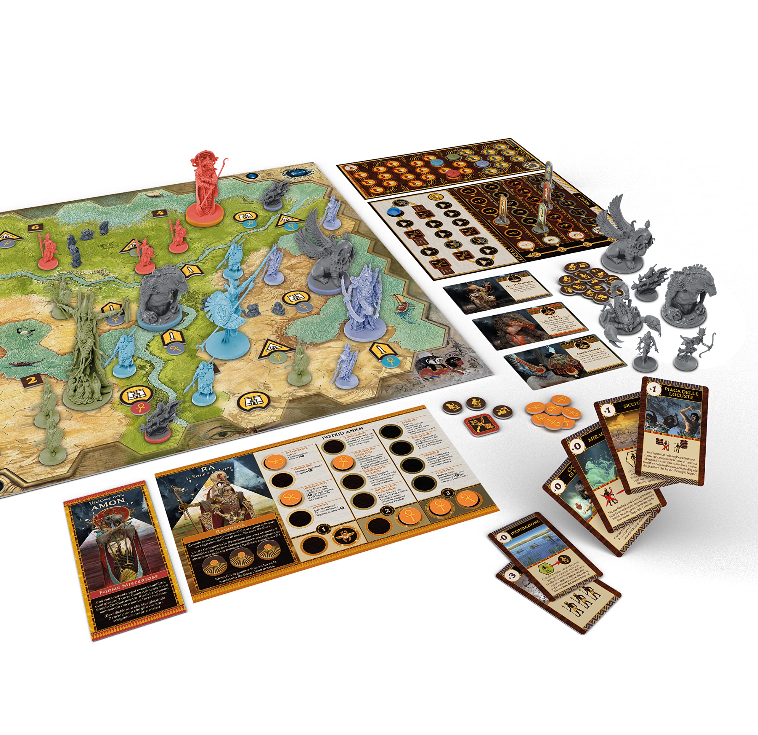 Asmodee Ankh Divinità Egizie Gioco Strategia 2-5 Giocatori