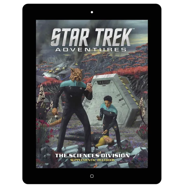 Modiphius Star Trek Adventures Science Division supplemento PDF scienze