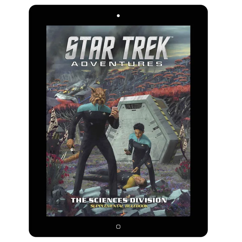 Modiphius Star Trek Adventures Science Division supplemento PDF scienze