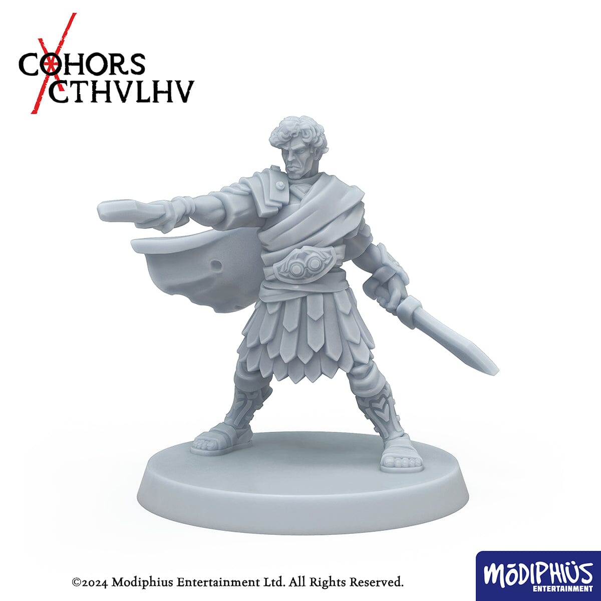 Modiphius Cohors Cthulhu Heroes Laurium Set 2 File STL 6 miniature