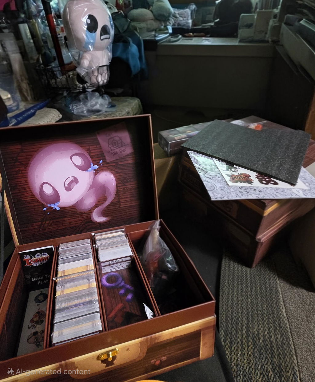 Maestro Media Binding of Isaac Four Souls gioco carte Full Collection