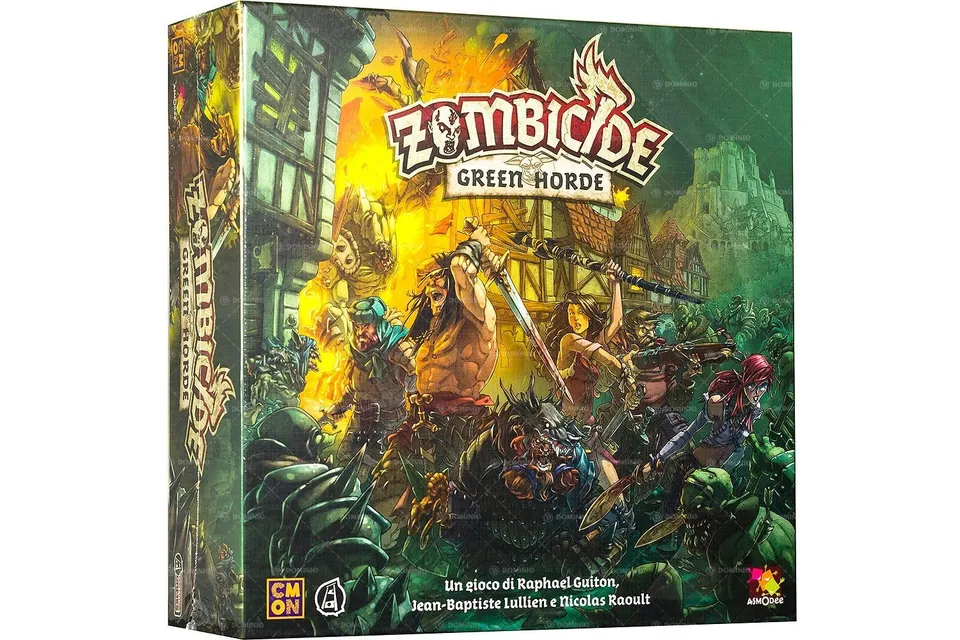 Asmodee Zombicide Green Horde gioco da tavolo base 1-6 cooperativo