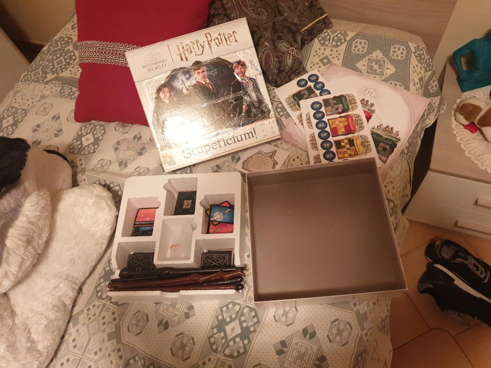 Asmodee Stupeficium! Gioco da Tavolo Harry Potter Italiano 4-8 Gioc
