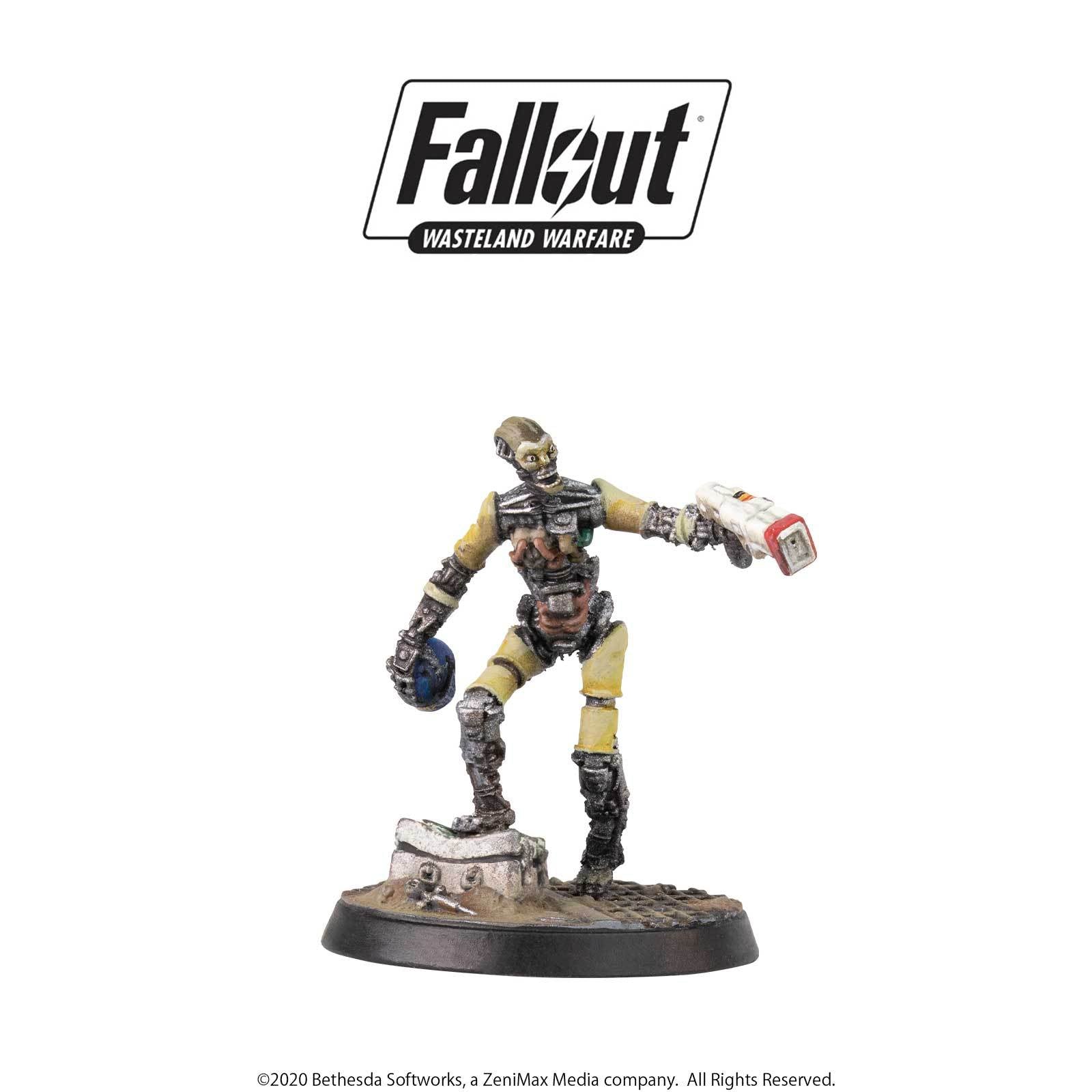 Modiphius Fallout Wasteland Warfare Institute Synths miniature
