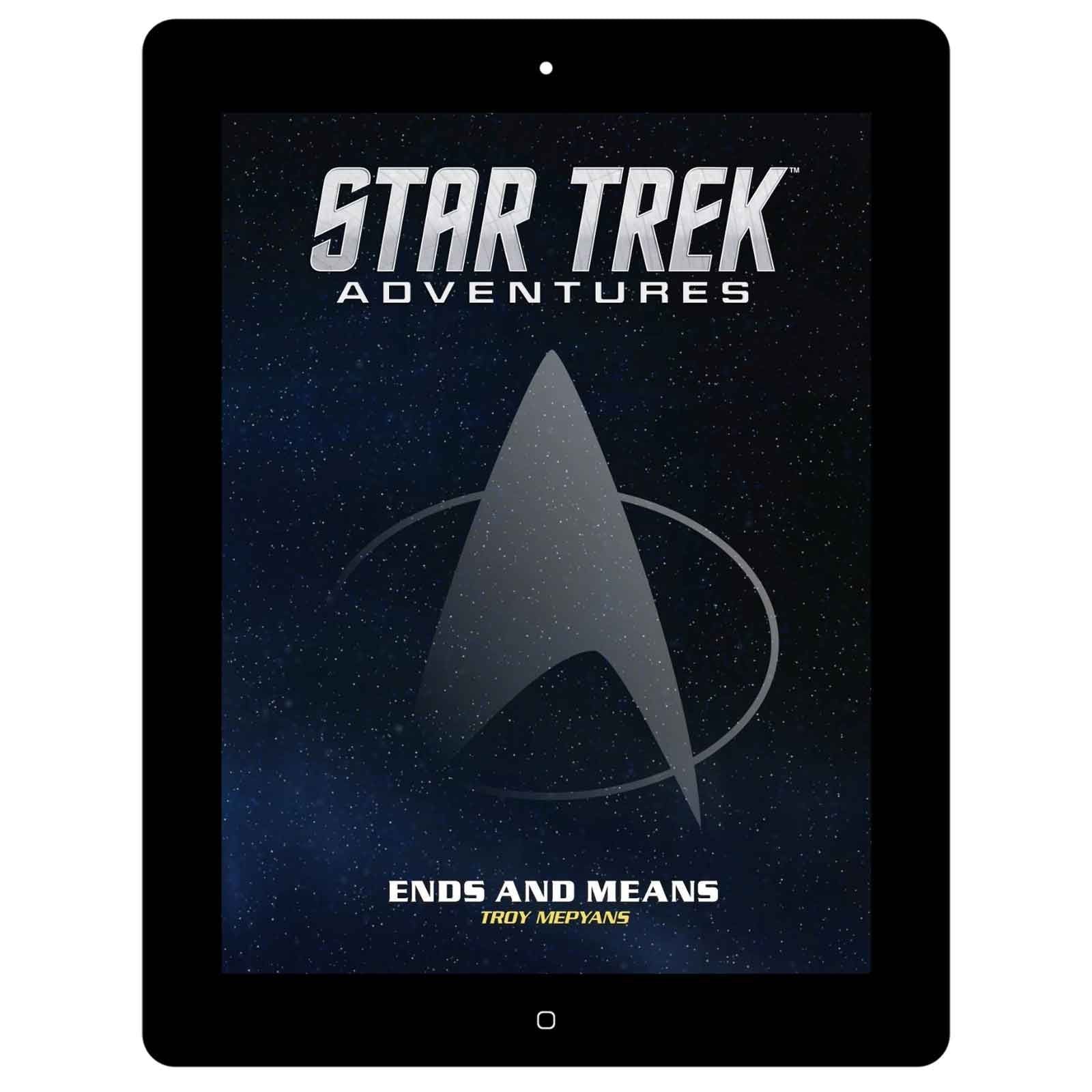 Modiphius Star Trek Adventures Ends and Means avventura PDF 24 pagine