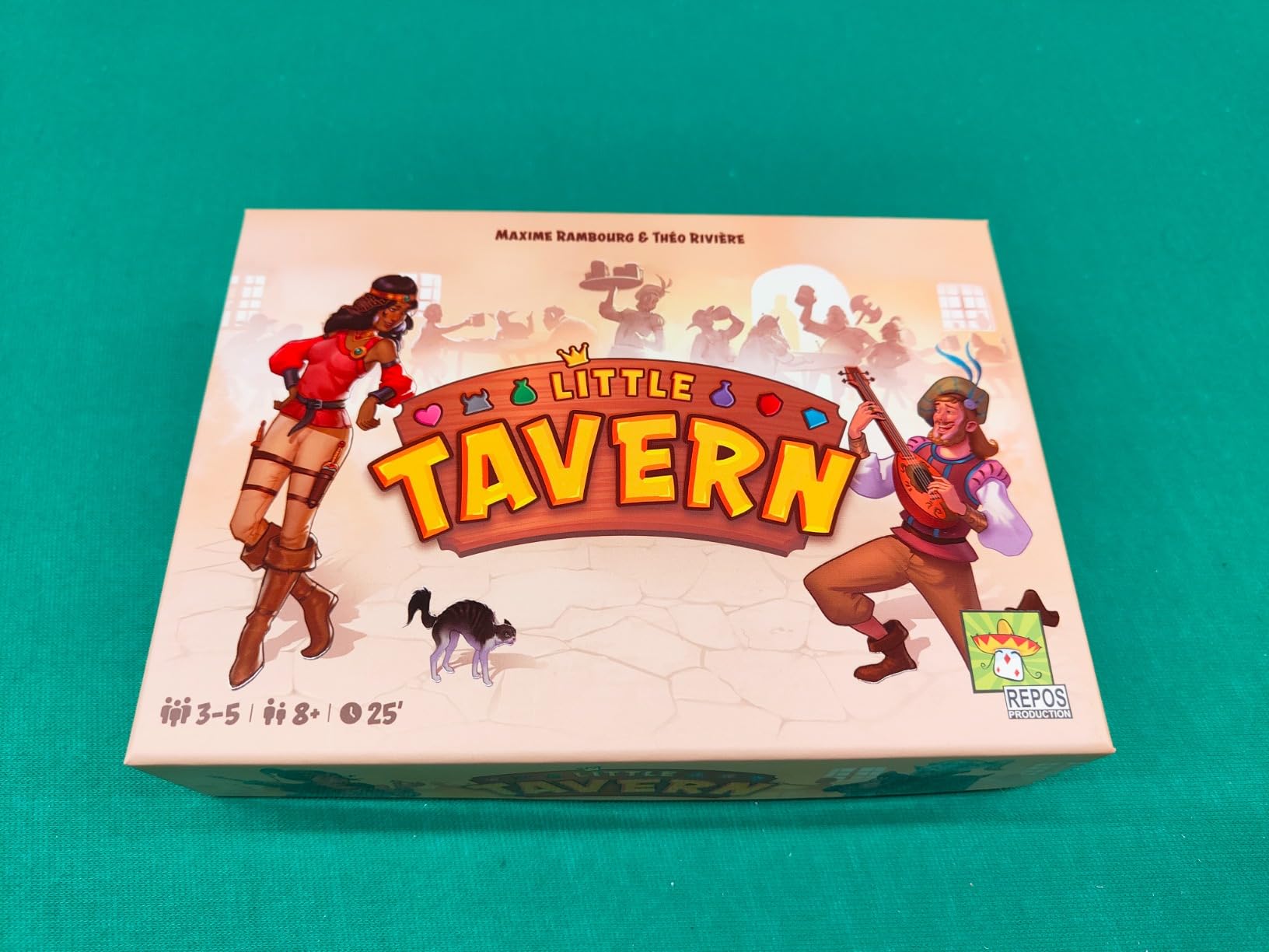 Asmodee Little Tavern gioco da tavolo italiano 3-5 giocatori