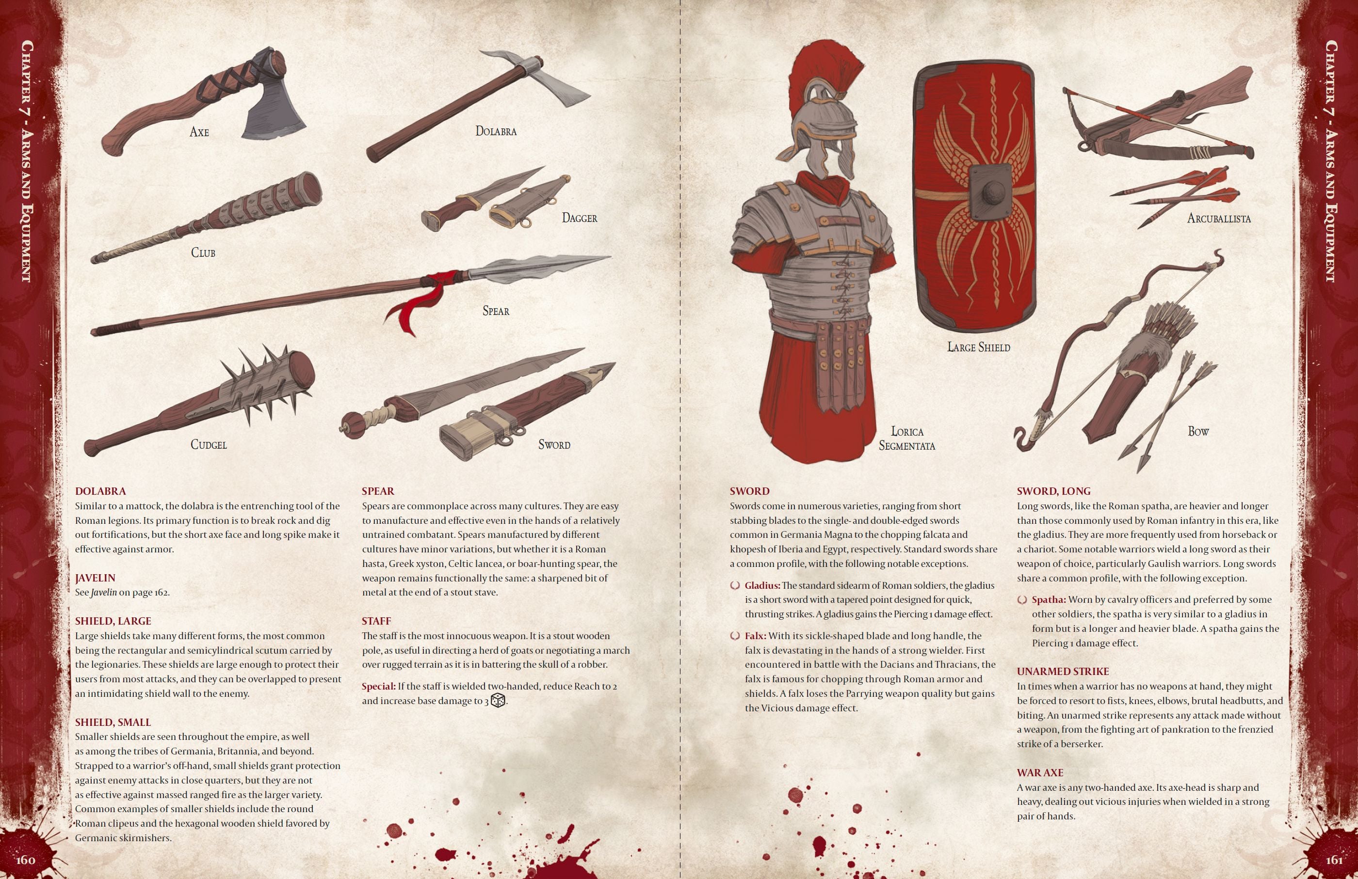 Modiphius Cohors Cthulhu RPG Player's Guide manuale 224 pagine
