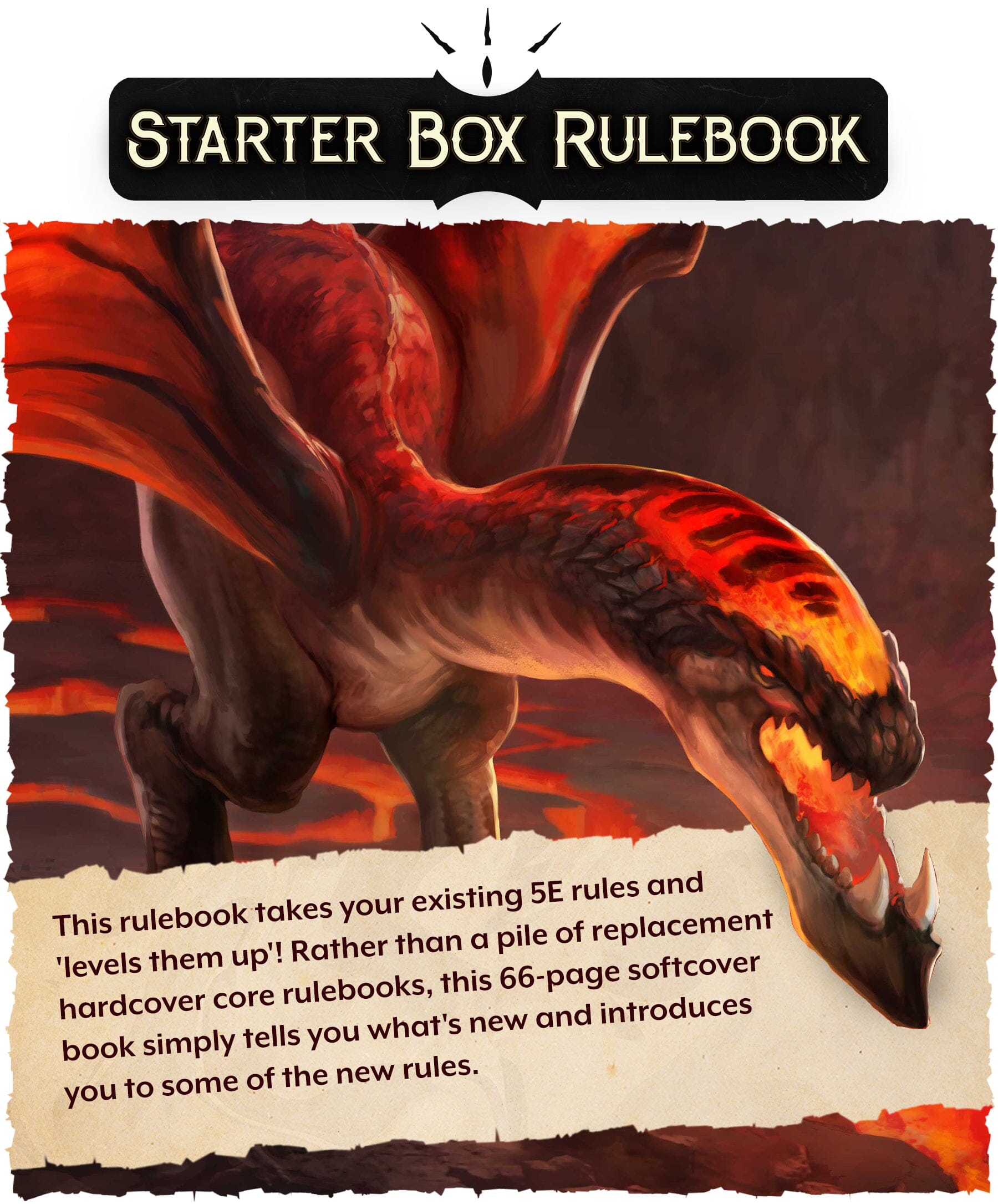 Level Up Advanced 5th Edition Starter Box scatola base 5 PG