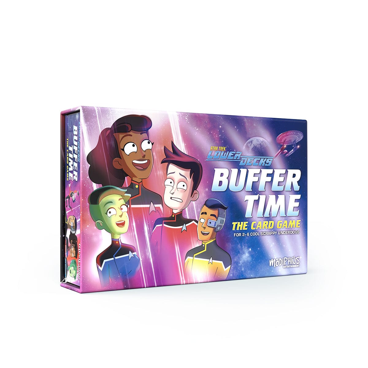 Modiphius Star Trek Lower Decks Buffer Time gioco di carte