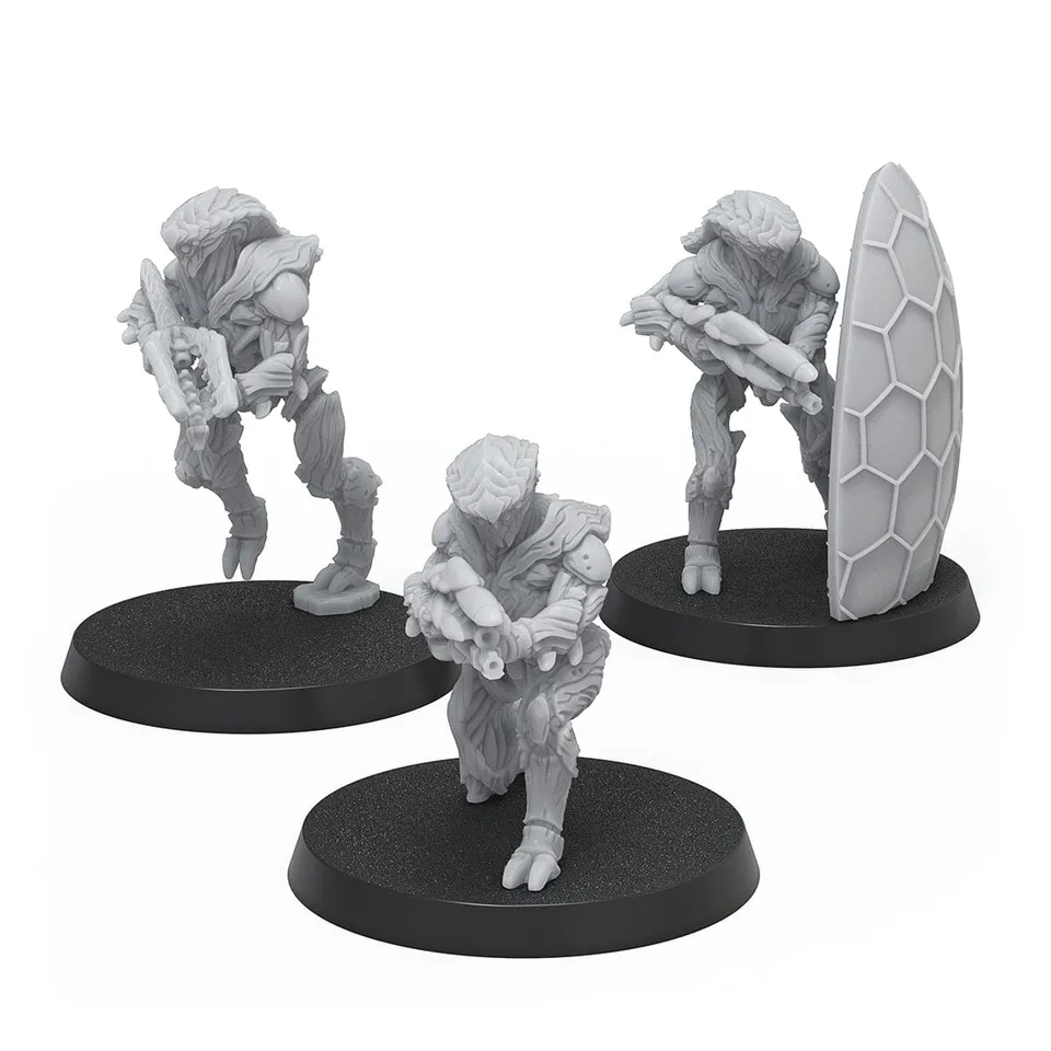 Mass Effect Board Game Priority Threats Epsilon miniature resina