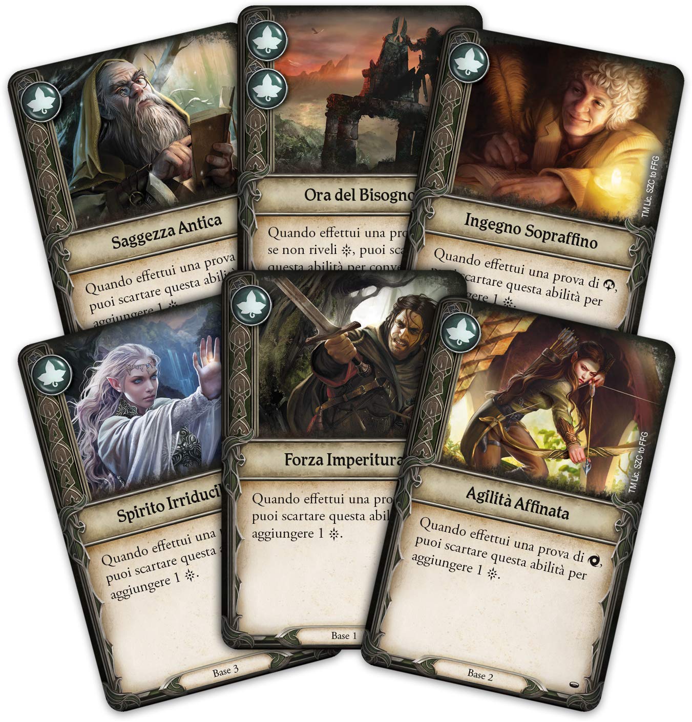 Asmodee Viaggi nella Terra di Mezzo gioco da tavolo cooperativo con app