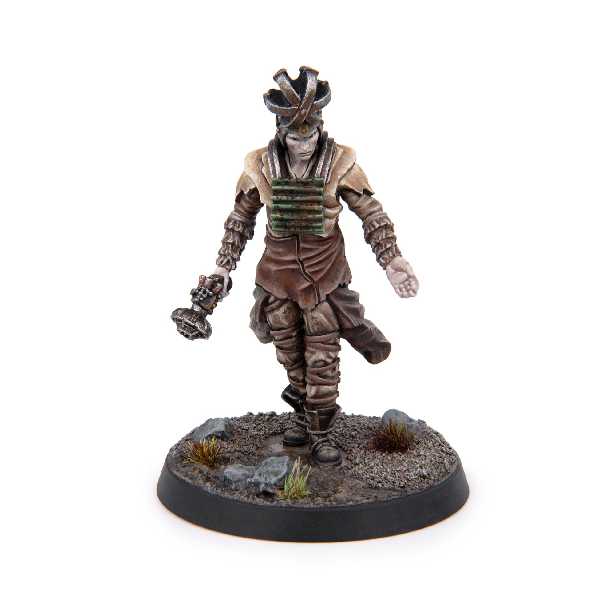 Modiphius Fallout: Factions Priesthood set 3 miniature resina