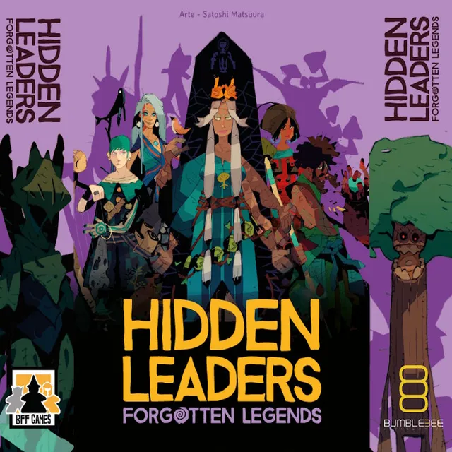 Hidden Leaders Forgotten Legends espansione 2-6 giocatori deduzione