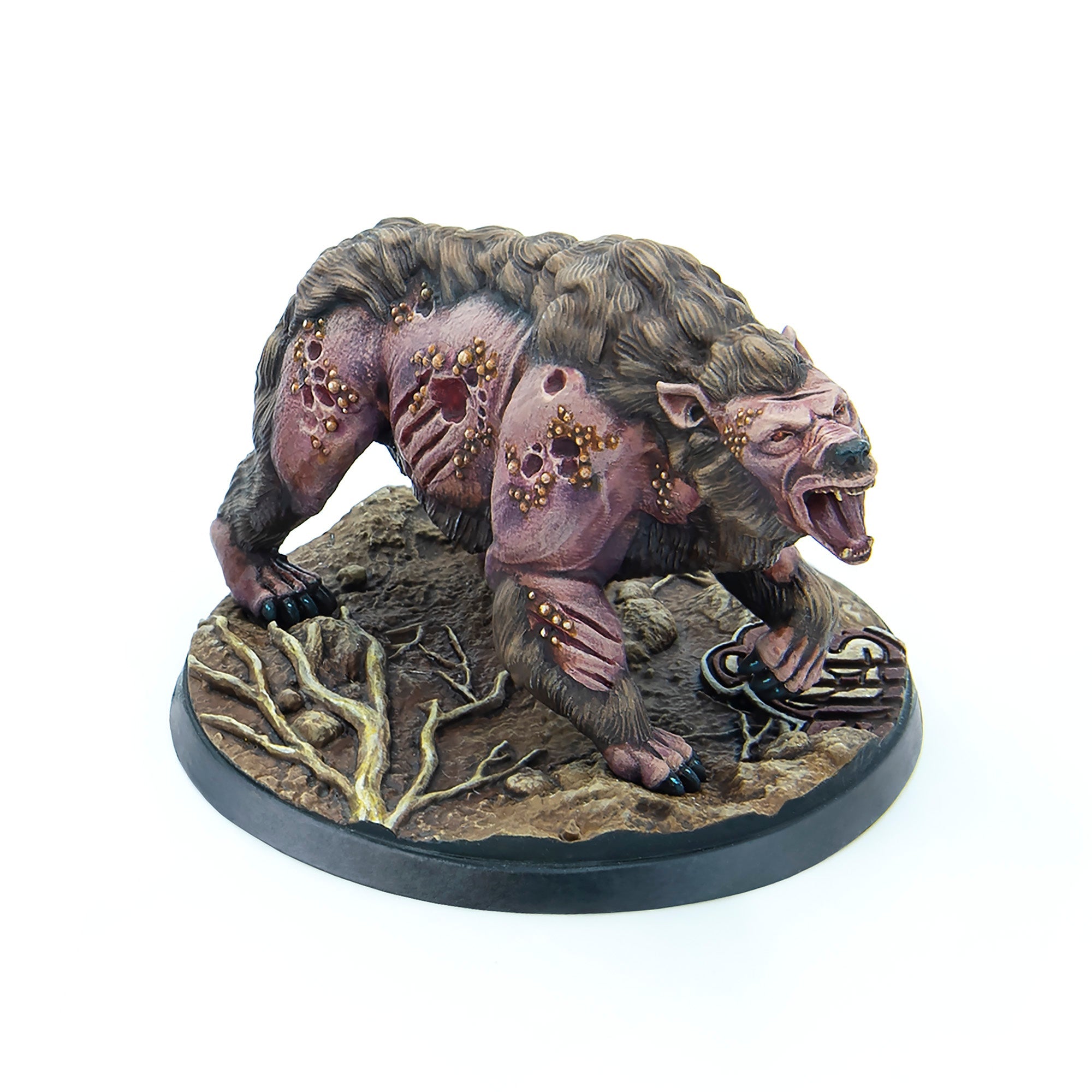 Modiphius Fallout Wasteland Warfare Yao Guai Ambush miniature 2 pezzi
