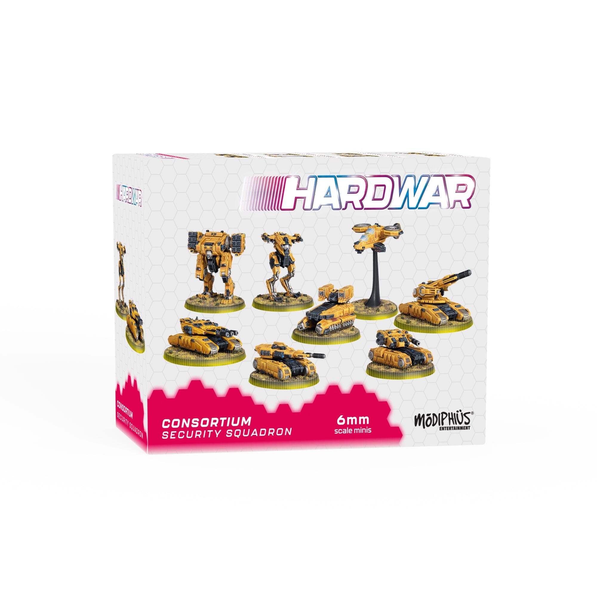 Modiphius Hardwar Consortium Security Squadron miniature 8 pezzi 6mm