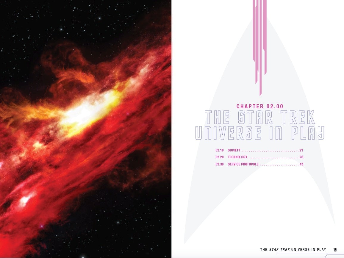 Modiphius Star Trek Adventures Player's Guide manuale GDR PDF 264 pagine