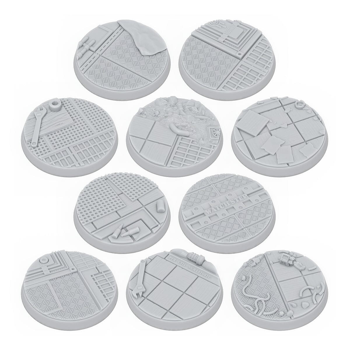 Modiphius Fallout Vault-Tec basette sceniche 30mm 10 pezzi