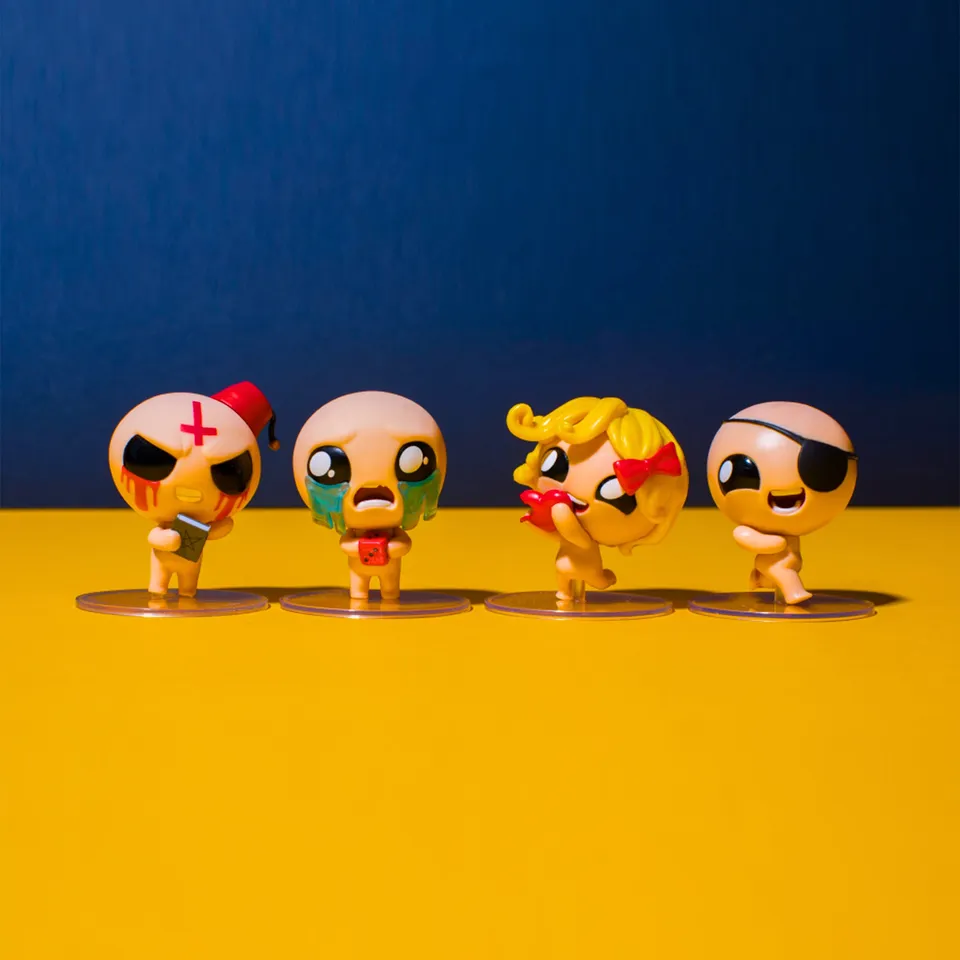 Maestro Media Collector The Binding of Isaac 4 Figures Series 1 miniature