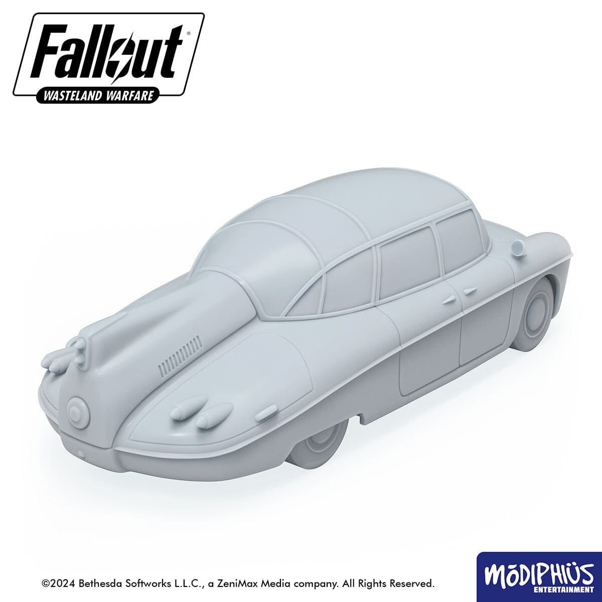Fallout Wasteland Warfare Terrain veicoli commerciali file STL