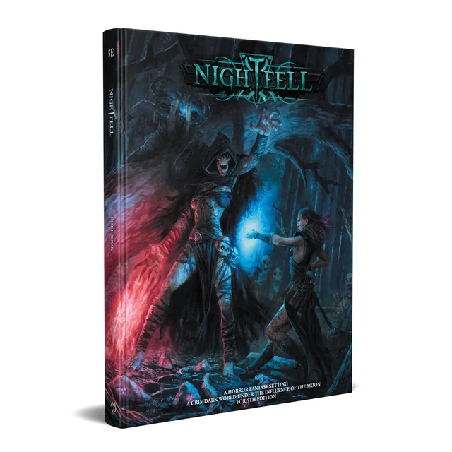 Modiphius Nightfell Corebook manuale GDR 5E 240 pagine