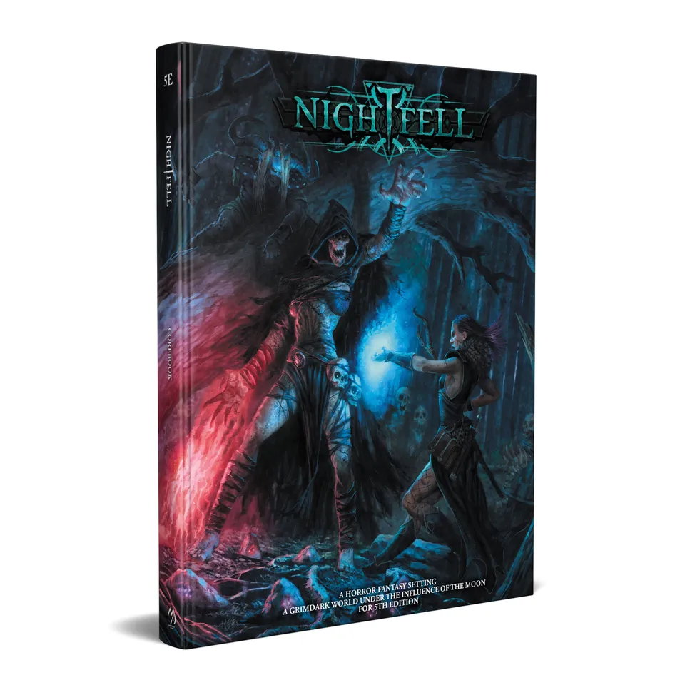 Modiphius Nightfell Corebook manuale GDR 5E 240 pagine