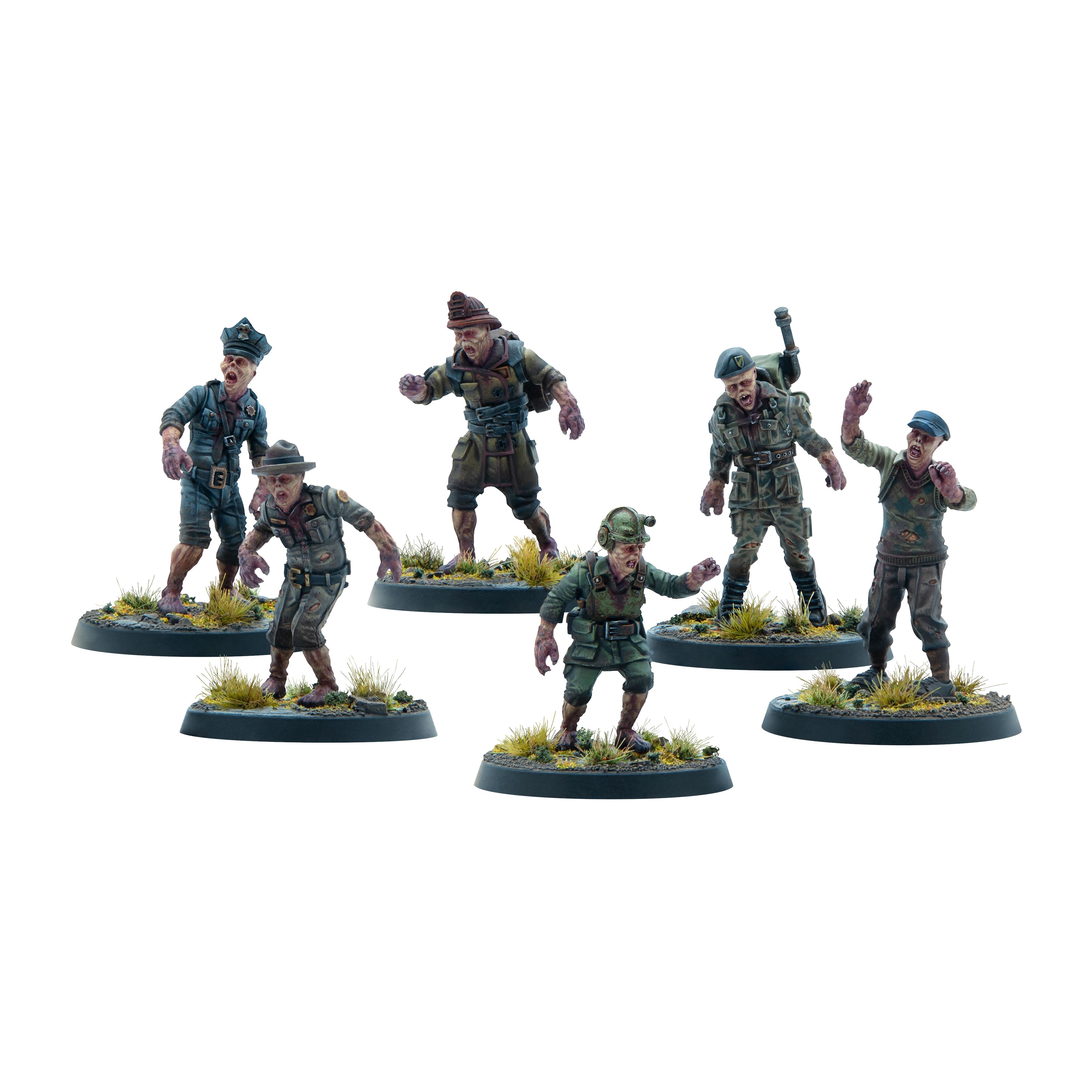 Modiphius Fallout: Factions Ghoulish Remnants miniature 6 pezzi resina