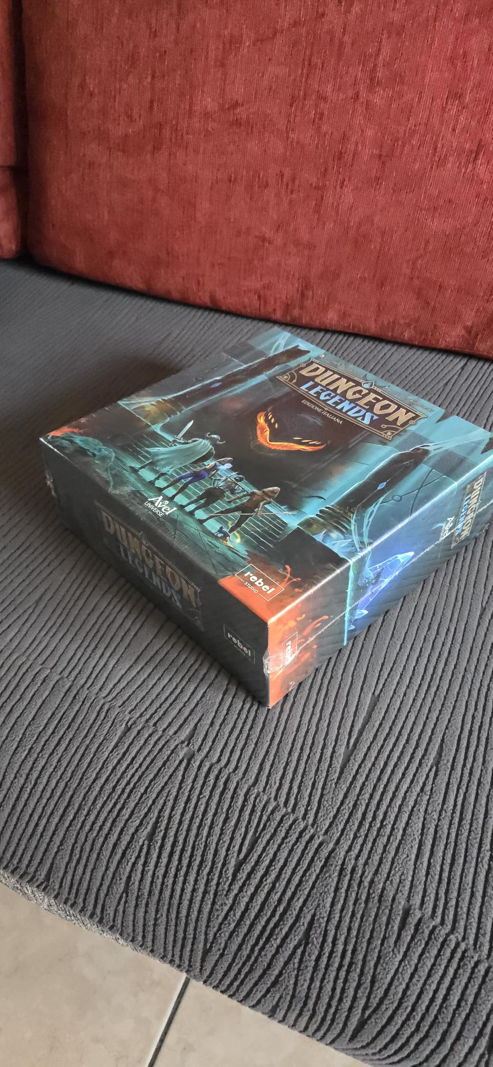 Asmodee Dungeon Legends gioco tavolo cooperativo 1-4 fantasy