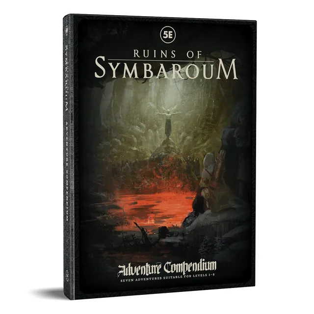 Modiphius Symbaroum Ruins Adventure Compendium 5E manuale avventure
