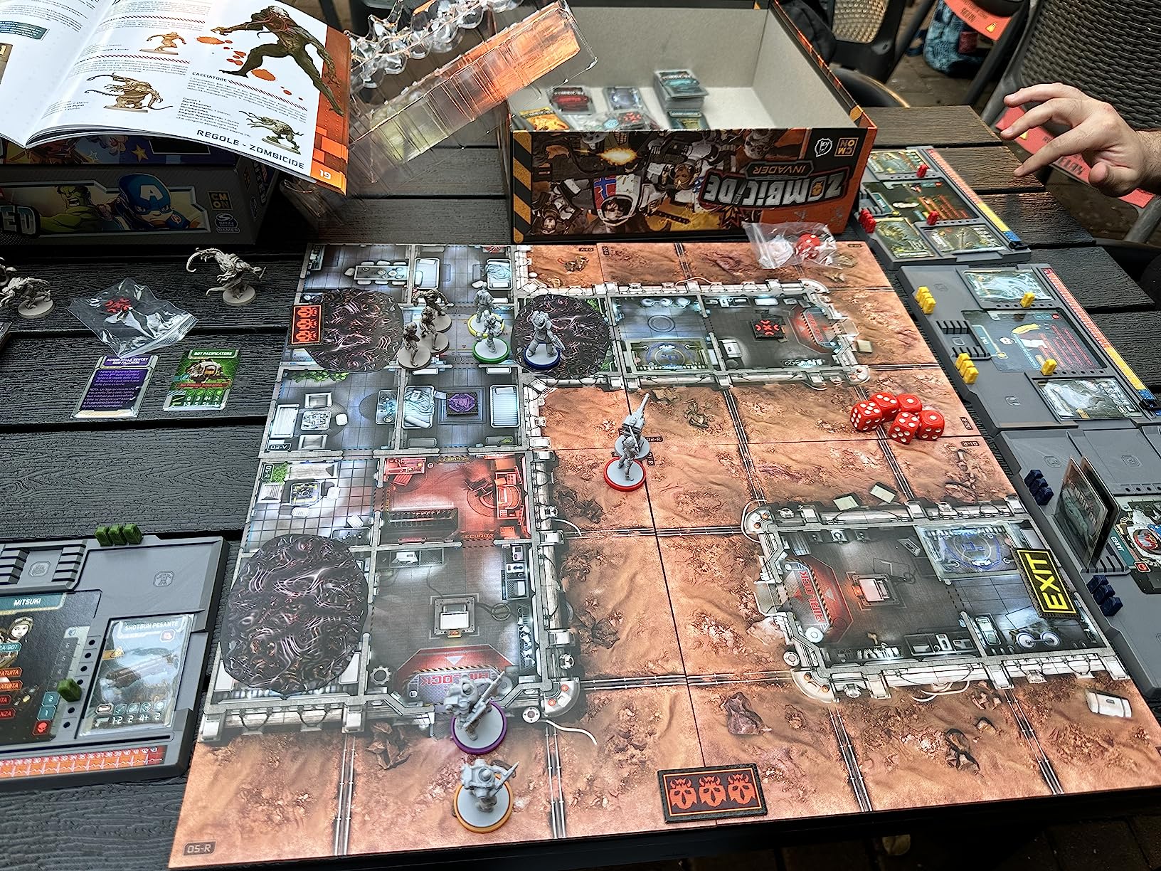 Asmodee Zombicide Invader Gioco Cooperativo 1-6 Giocatori