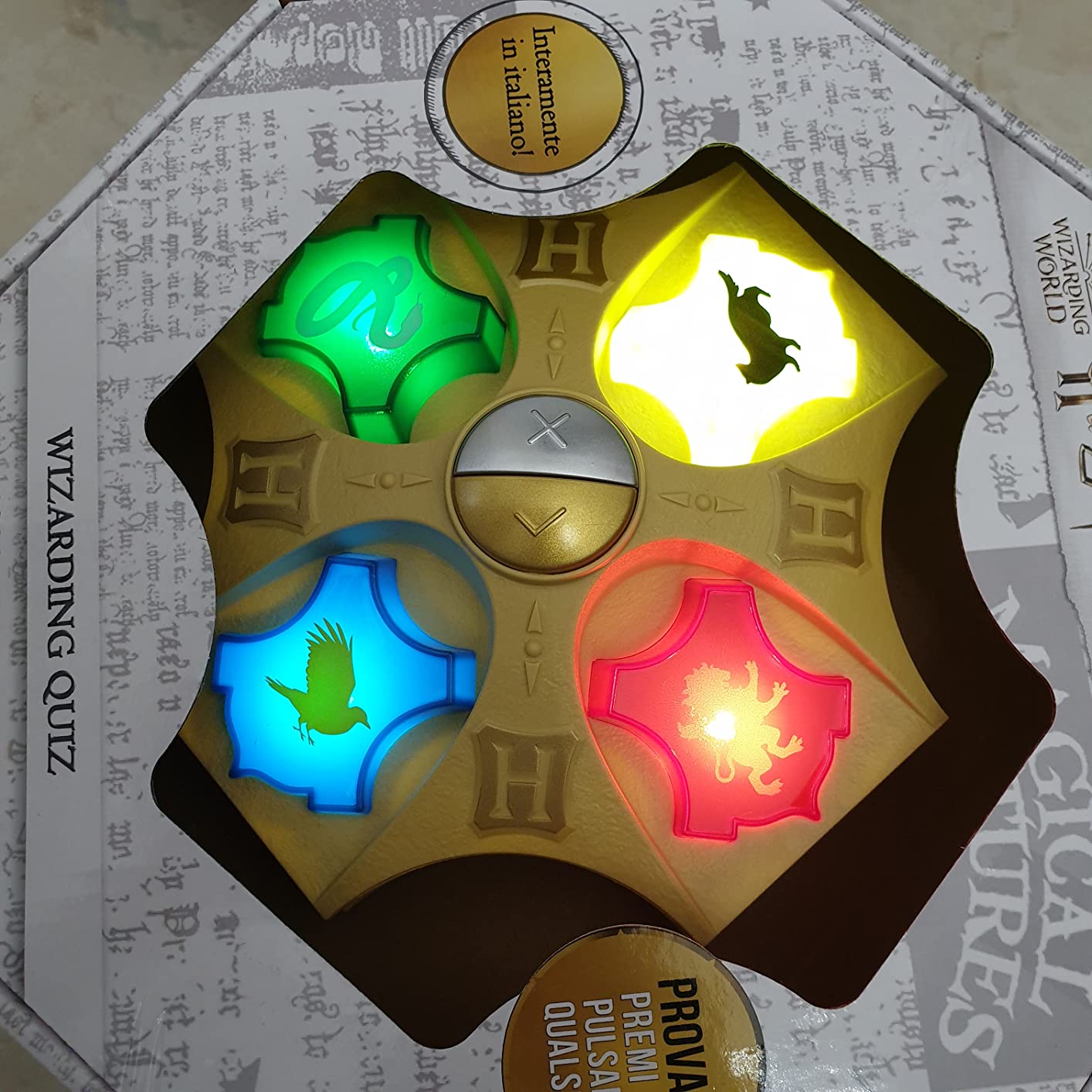 Asmodee Wizarding Quiz Gioco Quiz Harry Potter 2-4 Giocatori
