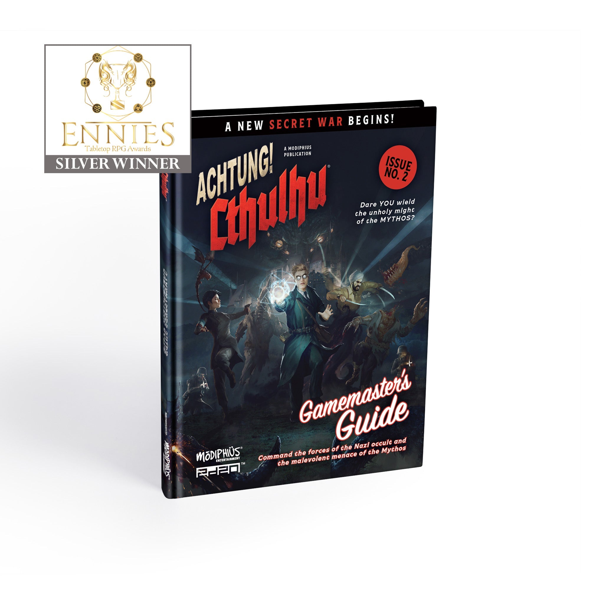 Modiphius Achtung! Cthulhu 2d20 Gamemaster's Guide manuale