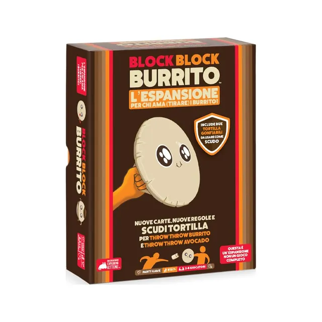 Asmodee Block Block Burrito espansione gioco carte 2-6