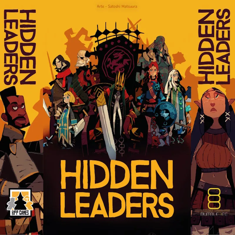 Hidden Leaders gioco carte deduzione strategia 2-6 giocatori