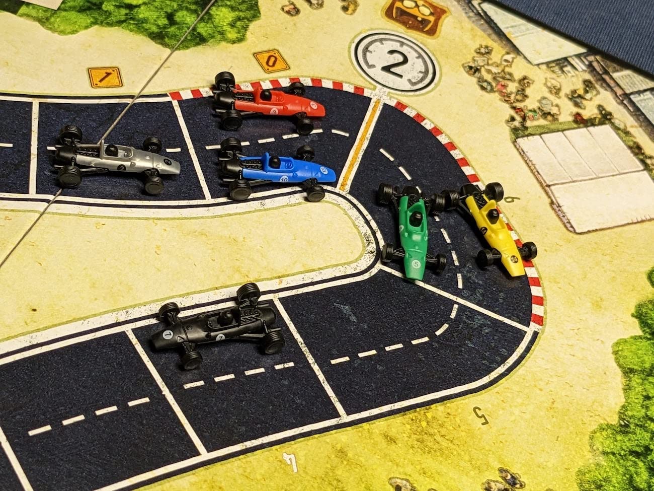 Asmodee Heat Gioco da Tavolo Auto Gioco Base 1-6 Giocatori