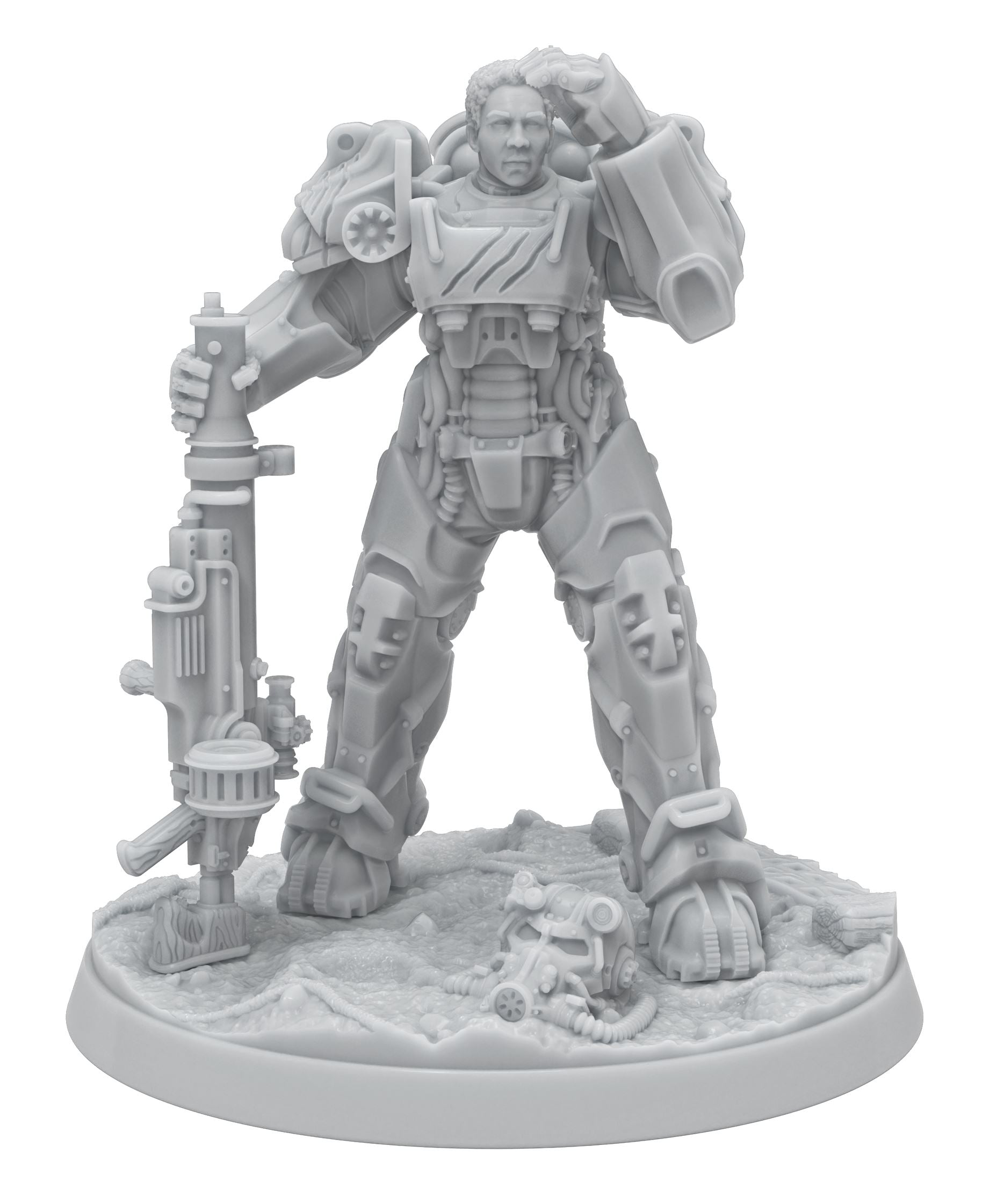 Modiphius Fallout Factions Hollywood Heroes miniature resina 4 pz