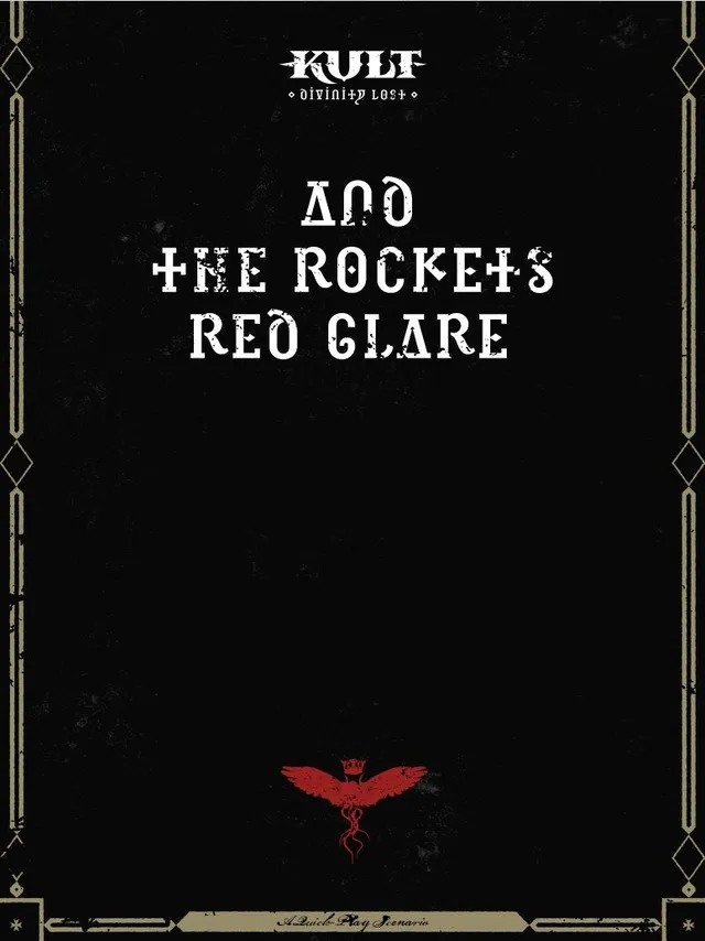 Kult Divinity Lost And the Rockets Red Glare scenario PDF horror