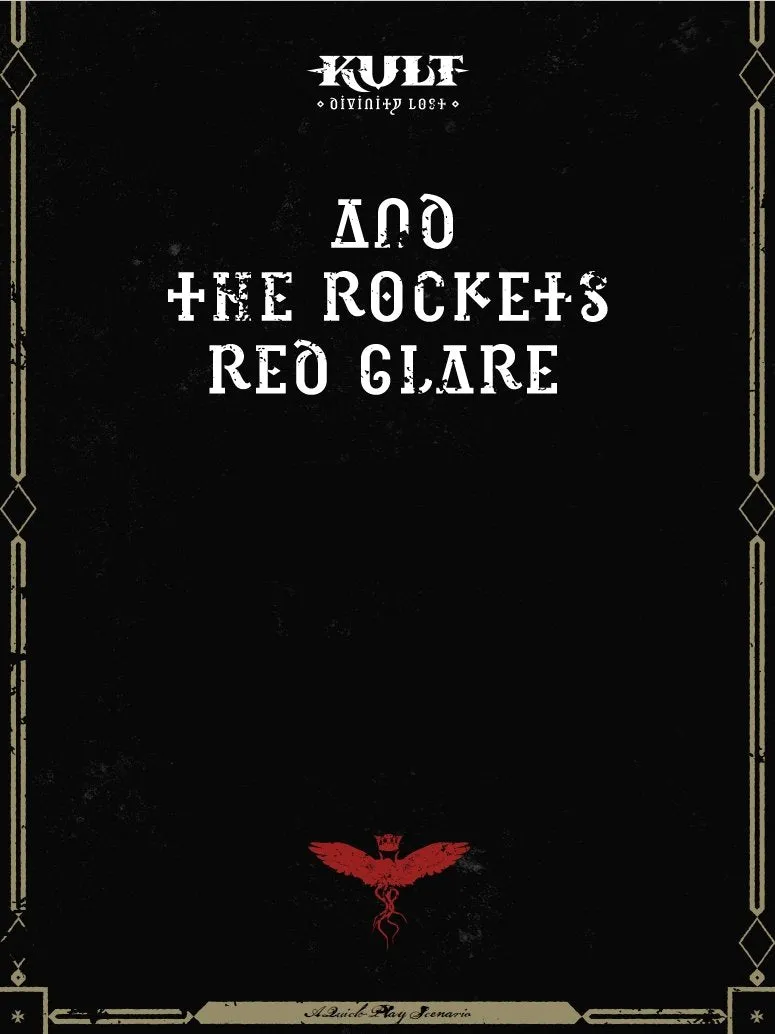 Kult Divinity Lost And the Rockets Red Glare scenario PDF horror