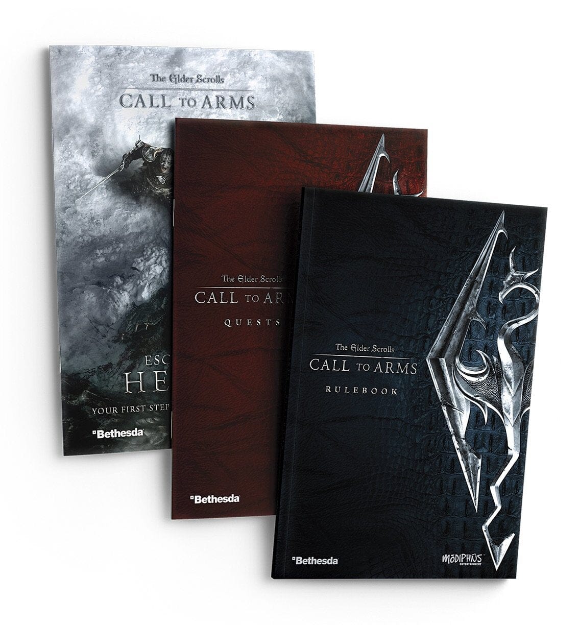 Modiphius The Elder Scrolls: Call to Arms scatola base gioco wargame solo