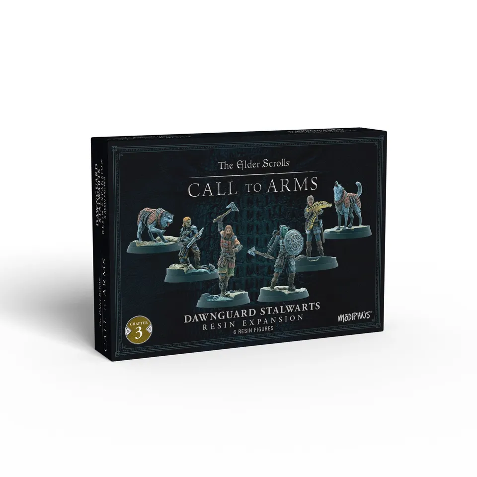 Modiphius Call to Arms Dawnguard Stalwarts miniature resina