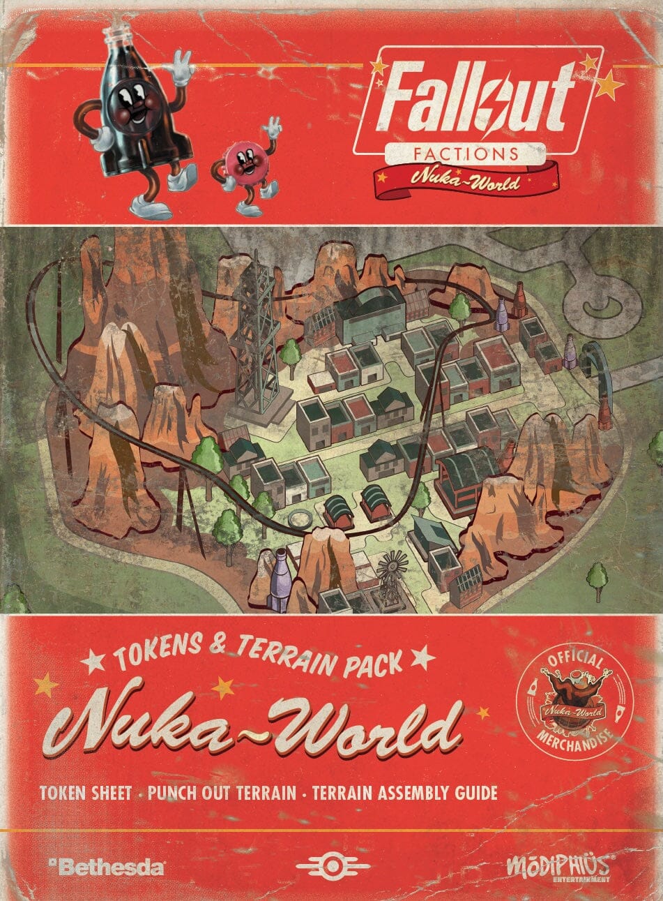 Fallout Factions Tokens and Terrain Pack 1 scenari