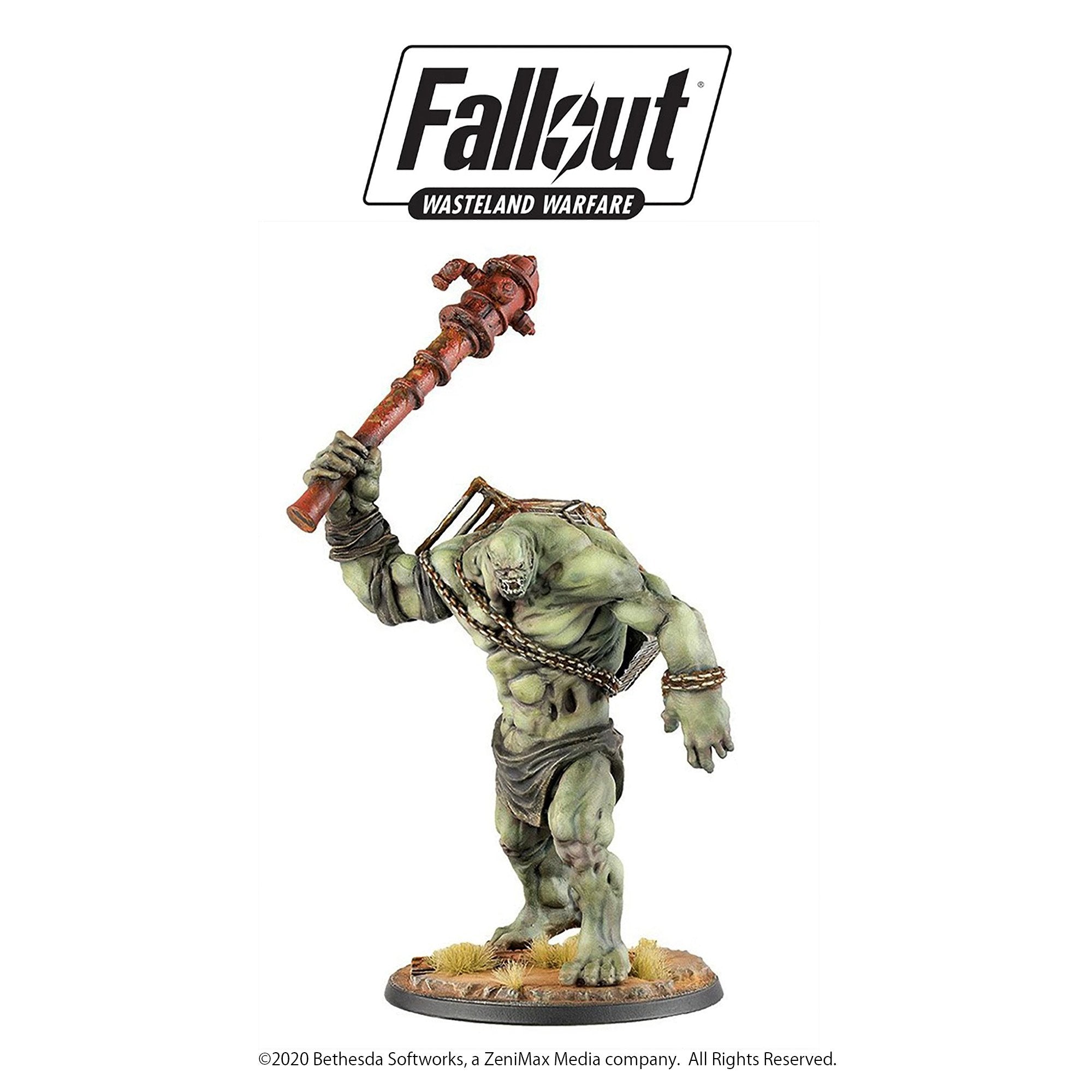 Fallout: Wasteland Warfare Behemoth Miniatura Resina 32mm