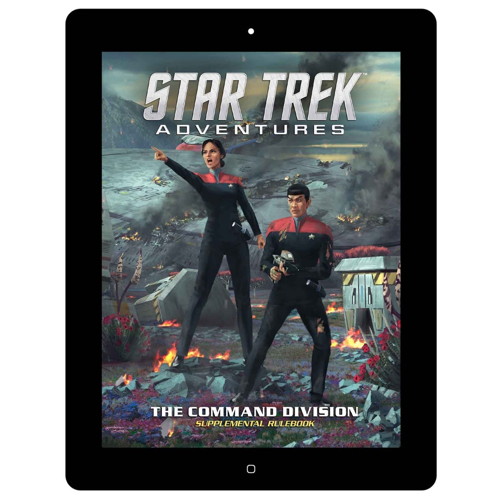 Modiphius Star Trek Adventures Command Division pdf supplemento