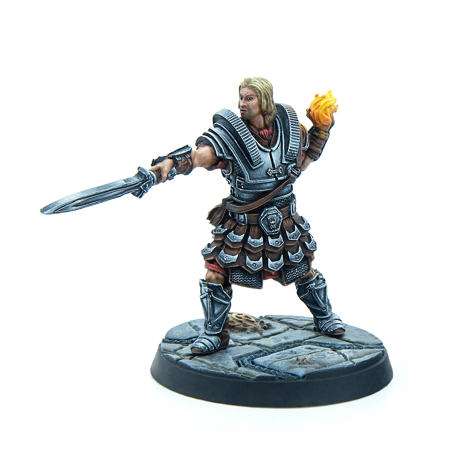Modiphius Elder Scrolls Call to Arms Adventurer Fortune Hunters miniature resina