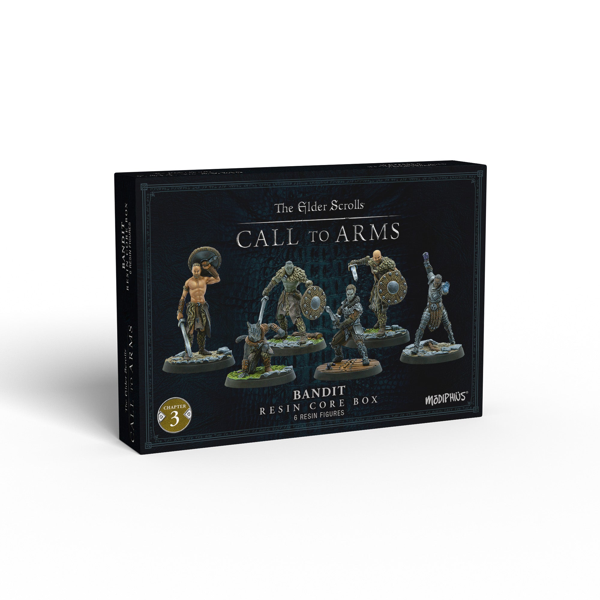 Modiphius Elder Scrolls Call to Arms Bandit Core Set 6 miniature