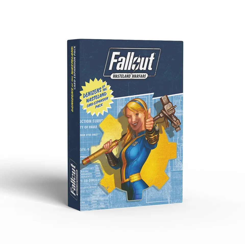 Modiphius Fallout Wasteland Warfare Denizens carte espansione
