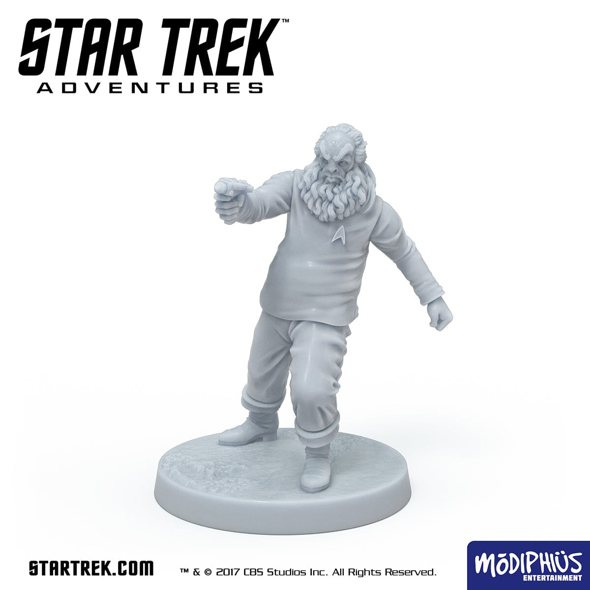 Modiphius Star Trek Adventures TOS Tellarite Male STL miniatura 32mm